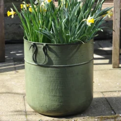 Verdigris Tall Metal Planter 9 Verdigris Tall Metal Planter -Perennials Sales pr2000016192 card5 lg