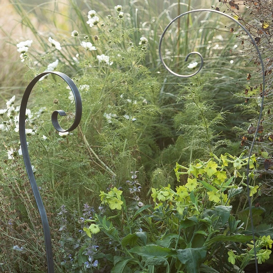 Border Scroll Hook Stake - Small 1 Border Scroll Hook Stake - Small