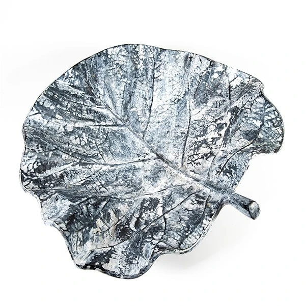 Zinc Leaf Bird Bath 3 Zinc Leaf Bird Bath - Image 3