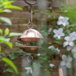 Brushed Copper Satellite Bird Seed Feeder 10 Brushed Copper Satellite Bird Seed Feeder -Perennials Sales pr2000040690 card4 lg