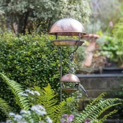 Brushed Copper Satellite Bird Seed Feeder 13 Brushed Copper Satellite Bird Seed Feeder -Perennials Sales pr2000040690 card7 lg