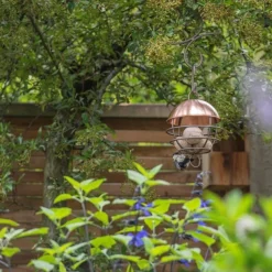 Brushed Copper Satellite Fat Ball Feeder 14 Brushed Copper Satellite Fat Ball Feeder -Perennials Sales pr2000040691 card6 lg