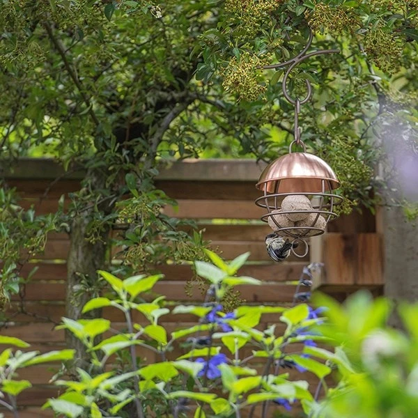 Brushed Copper Satellite Fat Ball Feeder 6 Brushed Copper Satellite Fat Ball Feeder - Image 6