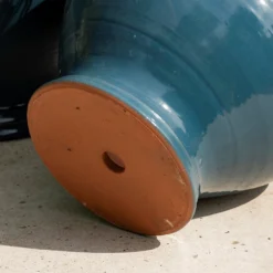 Dark Teal Bellied Planter 8 Dark Teal Bellied Planter -Perennials Sales pr2000045004 card4 lg