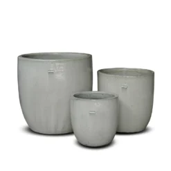 Glazed Ceramic Pot - White 12 Glazed Ceramic Pot - White -Perennials Sales pr2000046300 card4 lg
