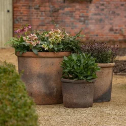 Terracotta Pot - Sandblasted