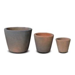 Tapered Terracotta Pot - Sandblasted -Perennials Sales pr2000046314 card7 lg