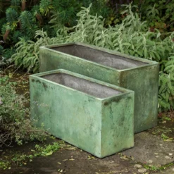Rectangular Terrace Planter - Verdigris 10 Rectangular Terrace Planter - Verdigris -Perennials Sales pr2000048712 card3 lg