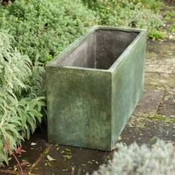 Rectangular Terrace Planter - Verdigris 13 Rectangular Terrace Planter - Verdigris -Perennials Sales pr2000048712 card6 lg