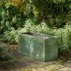 Rectangular Terrace Planter - Verdigris 15 Rectangular Terrace Planter - Verdigris -Perennials Sales pr2000048712 card8 lg