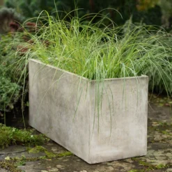 Rectangular Terrace Planter - Weathered Cream 18 Rectangular Terrace Planter - Weathered Cream -Perennials Sales pr2000048714 card9 lg