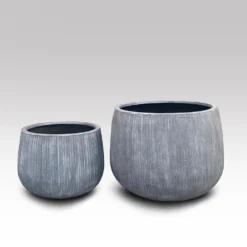 Ripple Bowl Planter - Ash Grey 11 Ripple Bowl Planter - Ash Grey -Perennials Sales pr2000048719 card4 lg