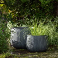 Ripple Bowl Planter - Ash Grey 13 Ripple Bowl Planter - Ash Grey -Perennials Sales pr2000048719 card6 lg