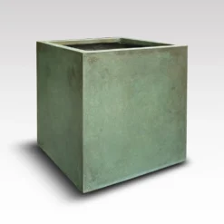 Square Terrace Planter - Verdigris 11 Square Terrace Planter - Verdigris -Perennials Sales pr2000048721 card4 lg