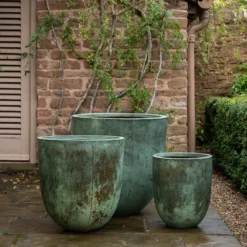 Drop Planter - Verdigris 17 Drop Planter - Verdigris -Perennials Sales pr2000048724 card9 lg